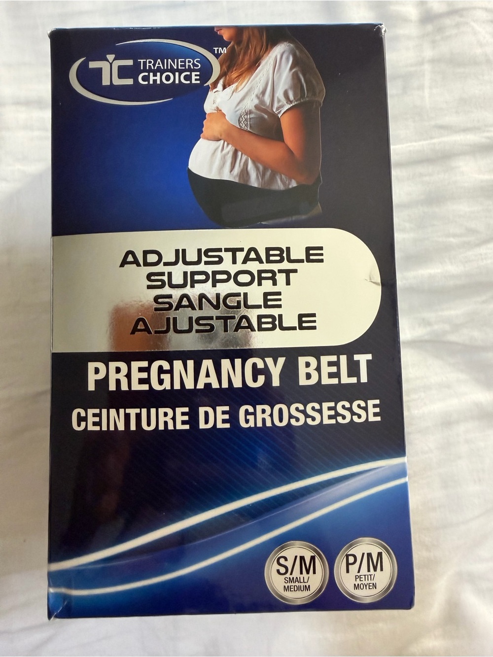 Trainers Choice Adjustable Pregnancy Belt - Black